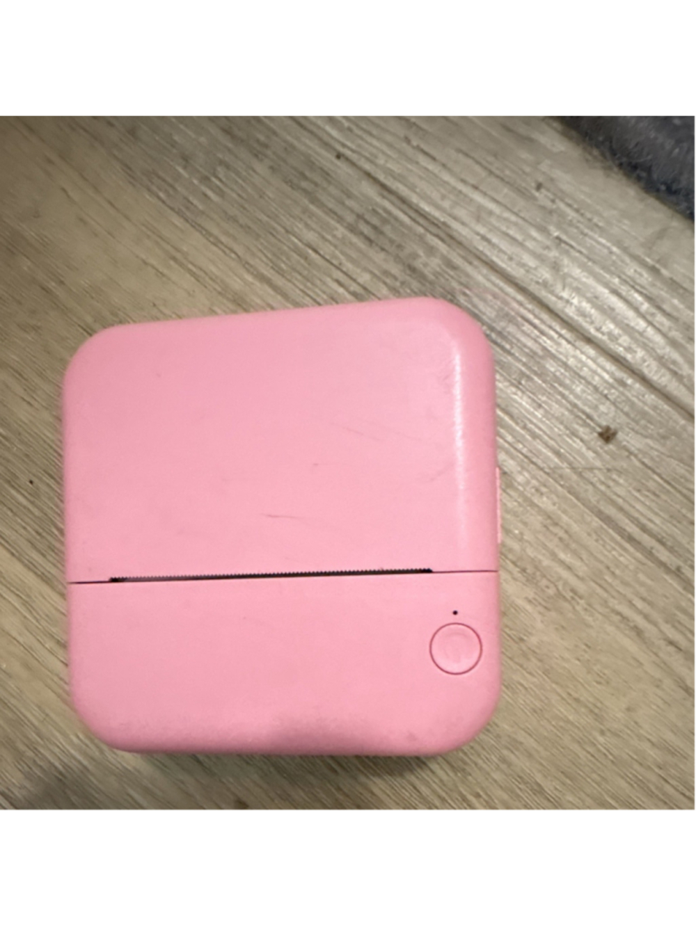 Pink Portable Thermal Label Maker Printer